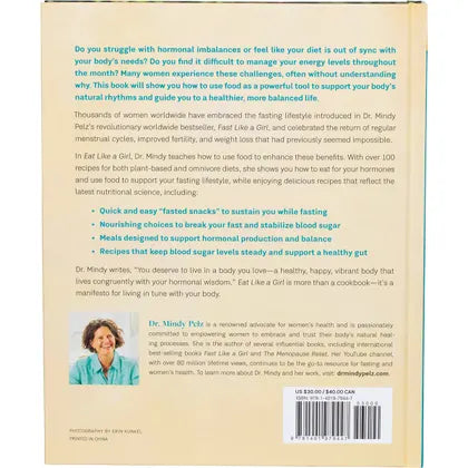Book- Eat Like a Girl by Dr. Mindy Pelz-