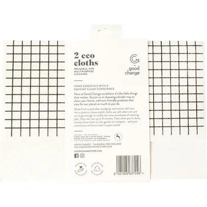Good Change Store- Eco Cloth Large-2pk