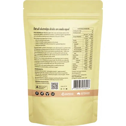 Eden Healthfoods- Electra-Lyte Pineapple and Apple with Celtic Sea Salt-180g