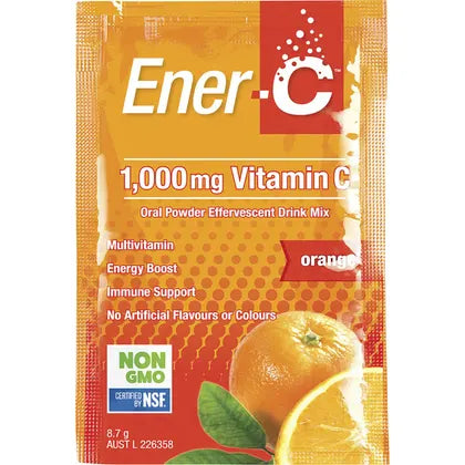 Martin & Pleasance- Ener-C 1000mg Vitamin C Drink Mix Orange Sachets-12pk