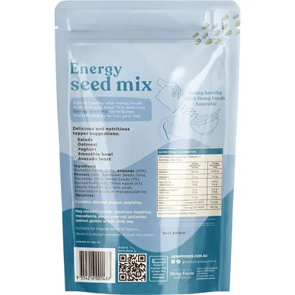 Hemp Foods Australia- Energy Seed Mix-5x180g