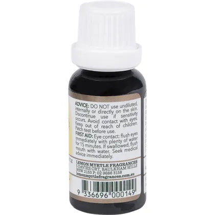Lemon Myrtle Fragrances- Essential Oil (100%)-20ml
