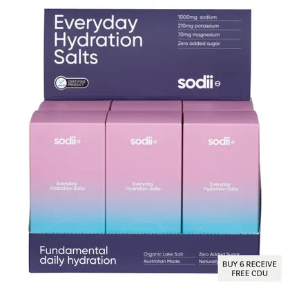 Sodii- Everyday Hydration Salts Salty Berry-30pk