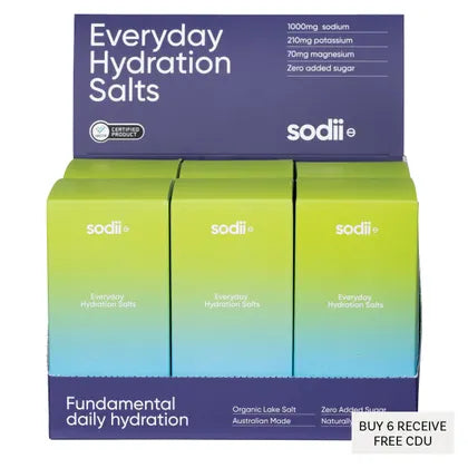 Sodii- Everyday Hydration Salts Salty Citrus-30pk