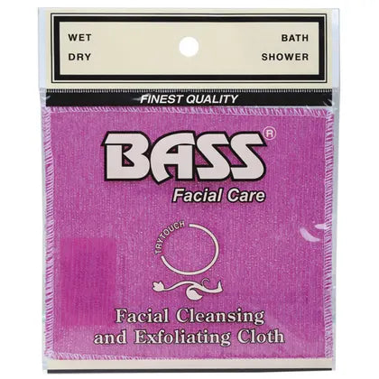 Bass- Exfoliating Facial Cloth (Colour may vary)