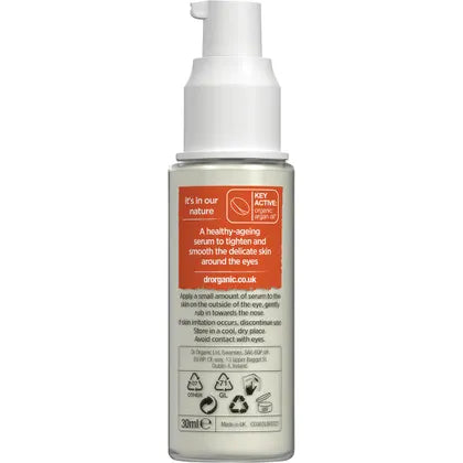 Dr. Organic- Eye Serum Tightening Organic Moroccan Argan Oil-30ml