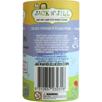 Jack N' Jill- Fairy Floss Picks Strawberry-8x30pcs