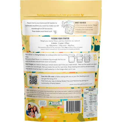 Sourdough Mumma- Feed My Starter Mix Gluten Free-500g