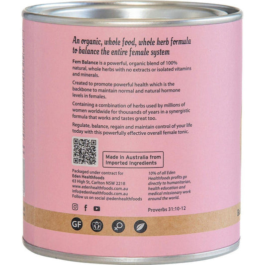 Eden Healthfoods- Fem Balance-150g