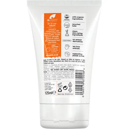 Dr. Organic- Foot & Heel Cream Manuka Honey-125ml