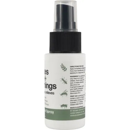 Bug-Grrr Off- For bites stings + itchy things 100% Natural Spray-50ml
