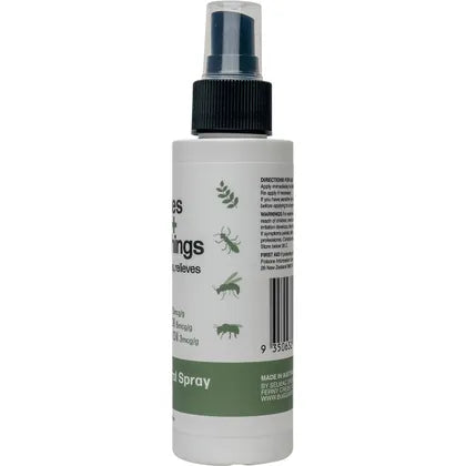 Bug-Grrr Off- For bites stings + itchy things 100% Natural Spray-100ml