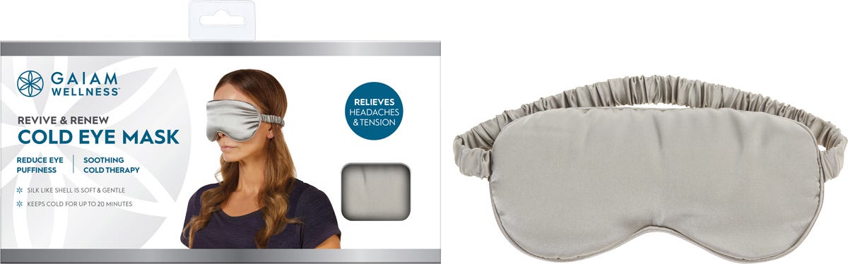 Gaiam- Revive and Renew Cold Eye Mask