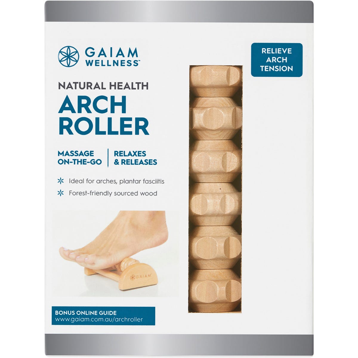 Gaiam- Natural Health Arch Roller