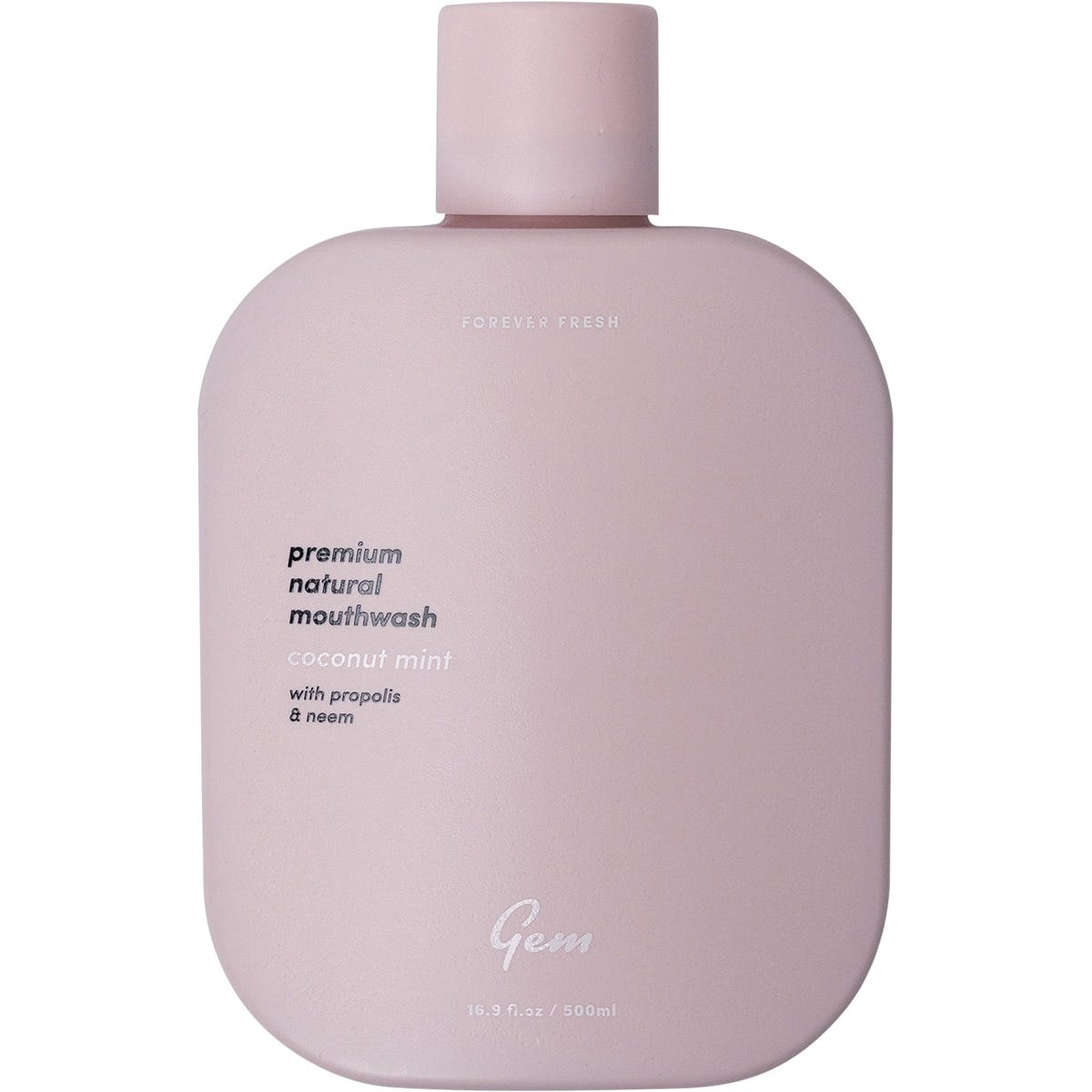 Gem- Mouthwash Premium Natural Coconut Mint-500ml