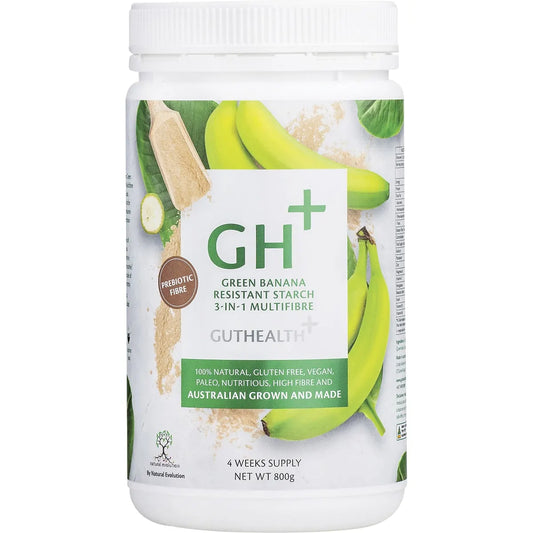 Natural Evolution- GH+ Green Banana Resistant Starch 3-in-1 Multifibre-800g