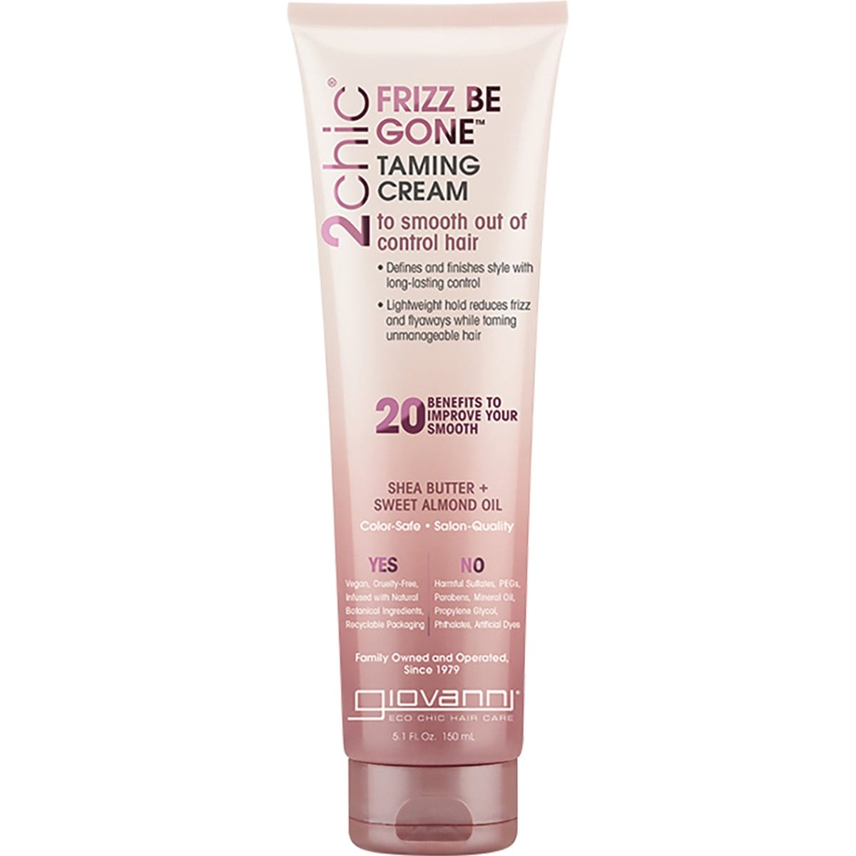 Giovanni- Taming Cream 2chic Frizz Be Gone Frizzy Hair-150ml