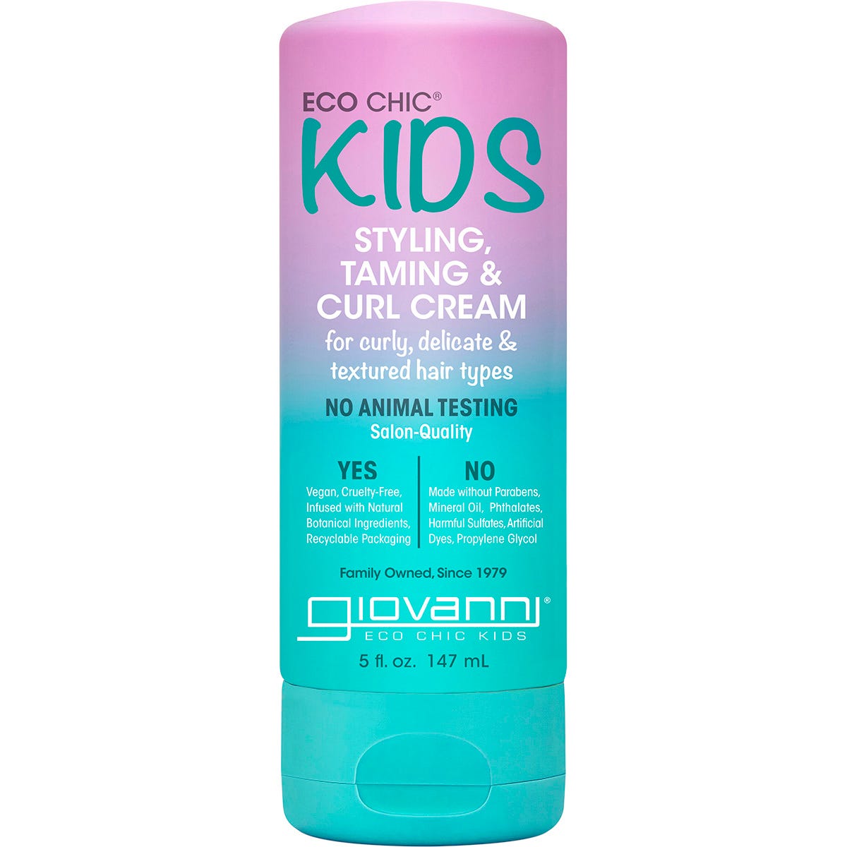 Giovanni- Eco Chic Kids Styling, Taming & Curl Cream-147ml
