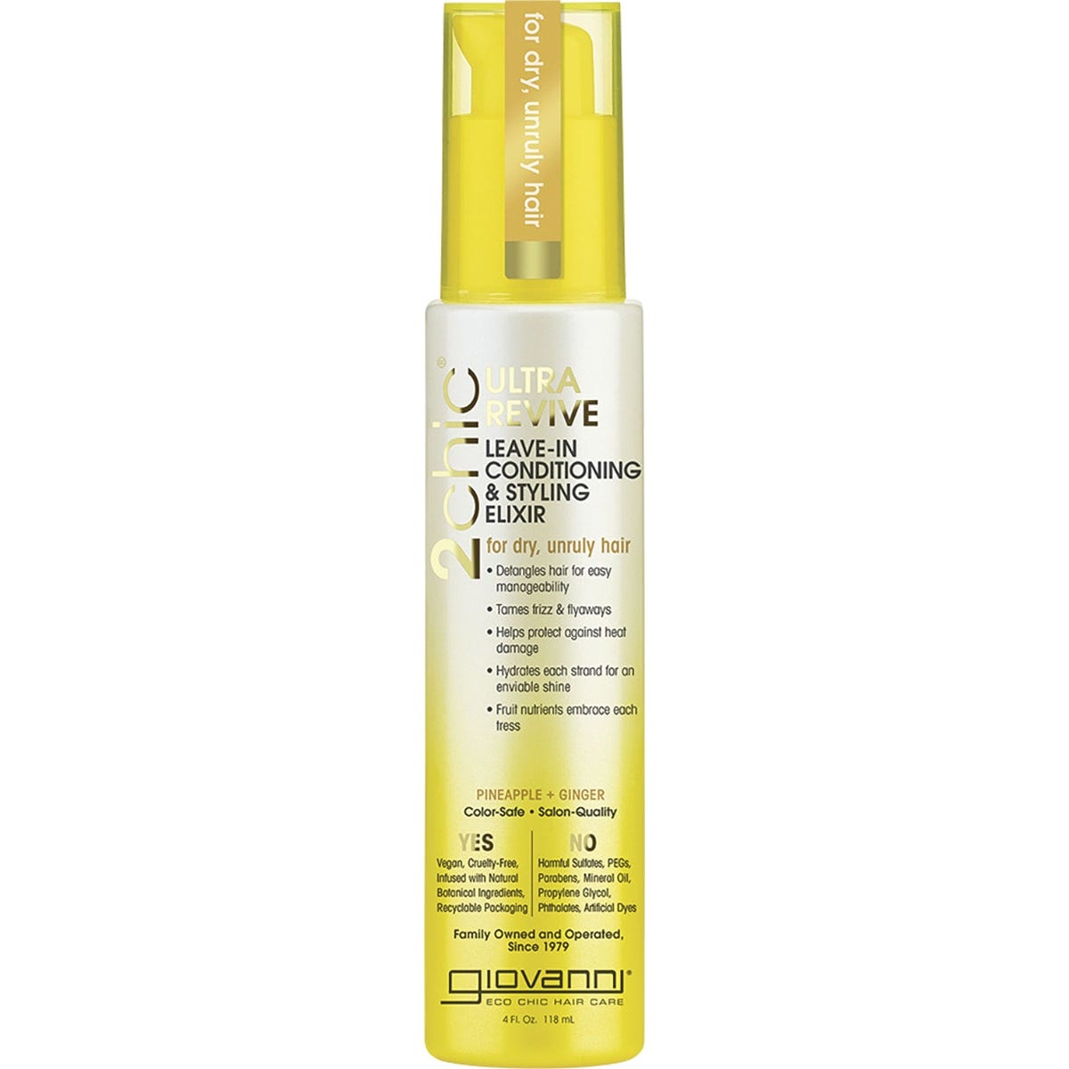 Giovanni- Leave-in Conditioner 2chic Ultra Revive Dry, Unruly-118ml