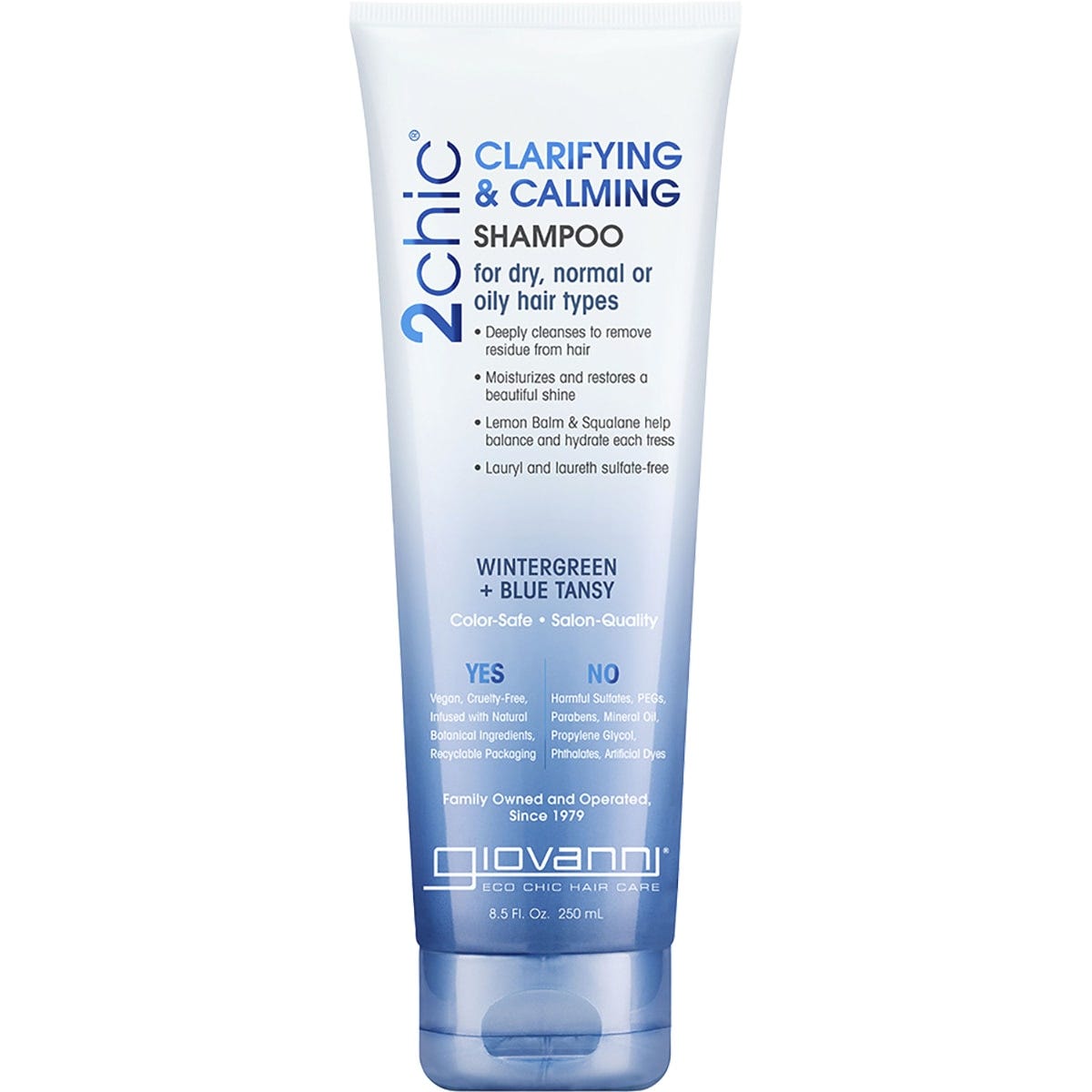 Giovanni- Shampoo 2chic Clarifying & Calming All Hair-250ml
