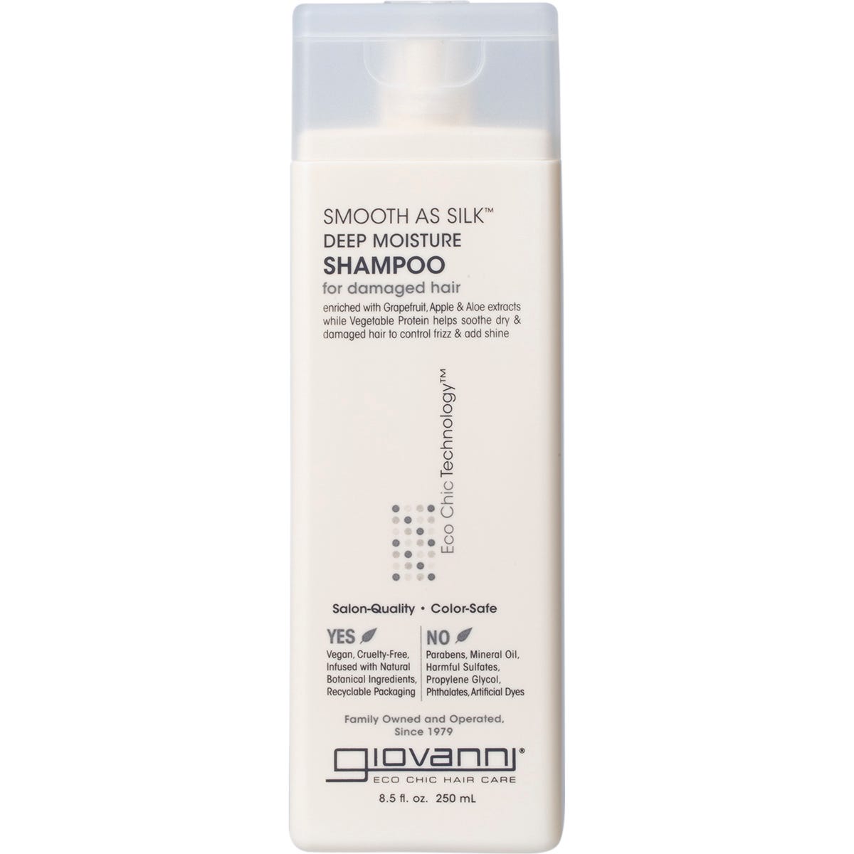 Giovanni- Shampoo Smooth As Silk Damaged Hair-250ml