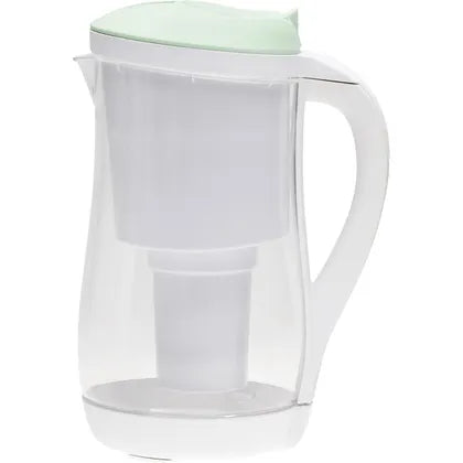 Ecobud- Gentoo Plastic Water Filter Jug Aqua & White-1.5L