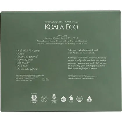 Koala Eco- Gift Pack Hand Wash, Laundry Wash & Dish Soap-3pk