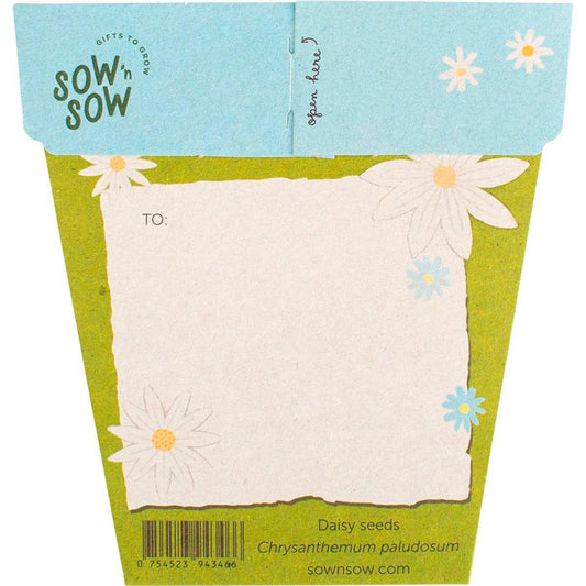 Sow 'n Sow- Gift of Seeds Daisy