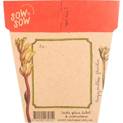 Sow 'n Sow- Gift of Seeds Kangaroo Paw