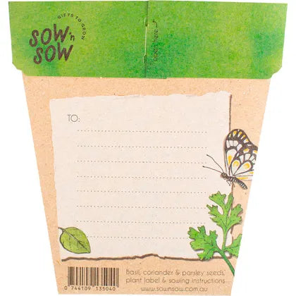Sow 'n Sow- Gift of Seeds Trio of Herbs