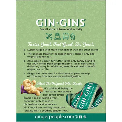 The Ginger People- Gin Gins Ginger Candy Chewy Original-12x84g