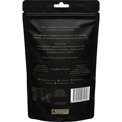 Matcha Maiden- Golden Grind Turmeric Latte Blend-100g