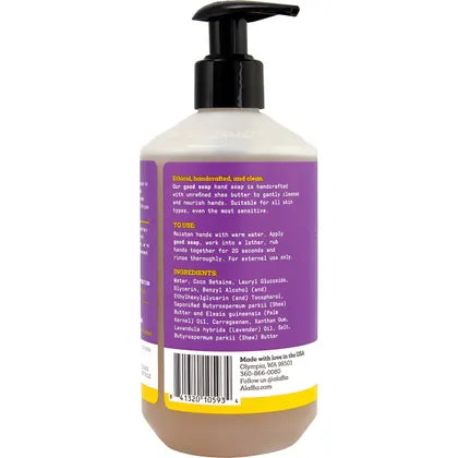 Alaffia- Good Soap Hand Soap Lavender-355ml