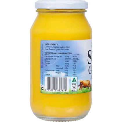 Sol Organics- Grass Fed Ghee-450g
