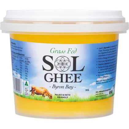 Sol Organics- Grass Fed Ghee-1kg