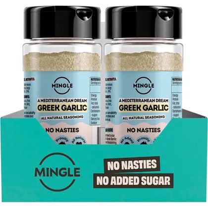Mingle- Greek Garlic All Natural Seasoning-10x45g