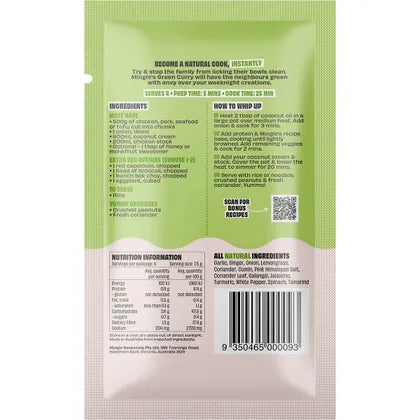 Mingle- Green Curry All Natural Recipe Base-12x30g