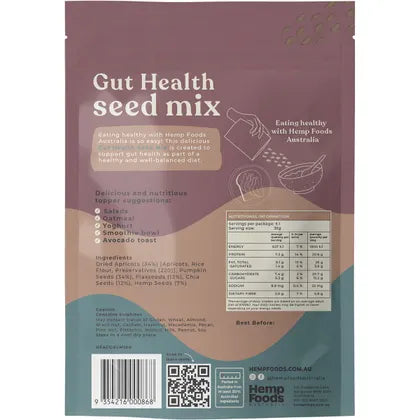 Hemp Foods Australia- Gut Health Seed Mix-5x180g