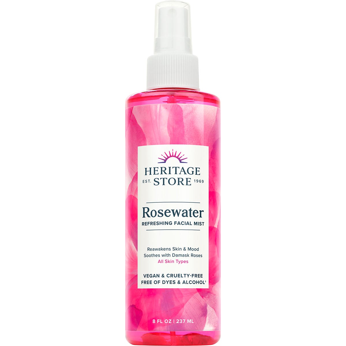 Heritage Store- Rosewater Refreshing Facial Mist-237ml