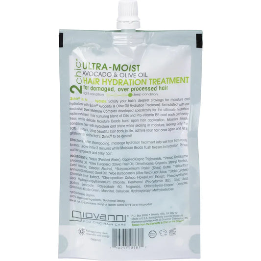 Giovanni- Hair Hydration Treatment Ultra Moist Dry, Damaged Hair-51ml