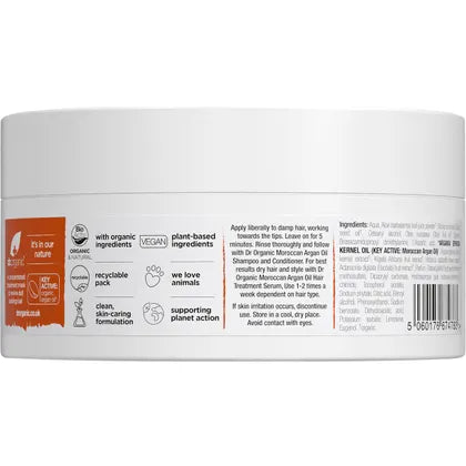 Dr. Organic- Hair Mask Moroccan Argan Oil-200ml