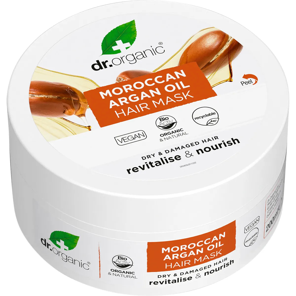 Dr. Organic- Hair Mask Moroccan Argan Oil-200ml