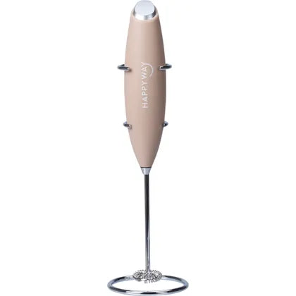 Happy Way- Hand Blender Beige with Stand