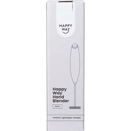 Happy Way- Hand Blender Beige with Stand