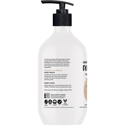 Naturely Nourish- Hand Wash Coconut & Vanilla-450ml