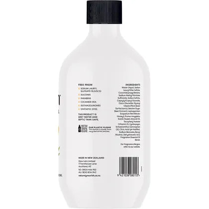 Naturely Nourish- Hand Wash Lemongrass & Manuka Honey-900ml
