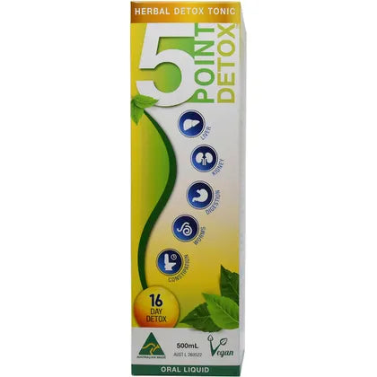 5PointDetox- Herbal Detox Tonic-500ml