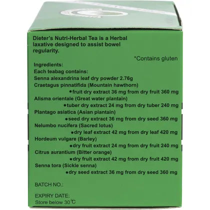 Nutri-Leaf- Herbal Tea Bags Dieter's Tea Extra Strength-15pk