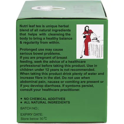 Nutri-Leaf- Herbal Tea Bags Slim Tea Extra Strength-15pk