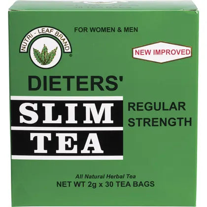 Nutri-Leaf- Herbal Tea Bags Slim Tea Regular-30pk